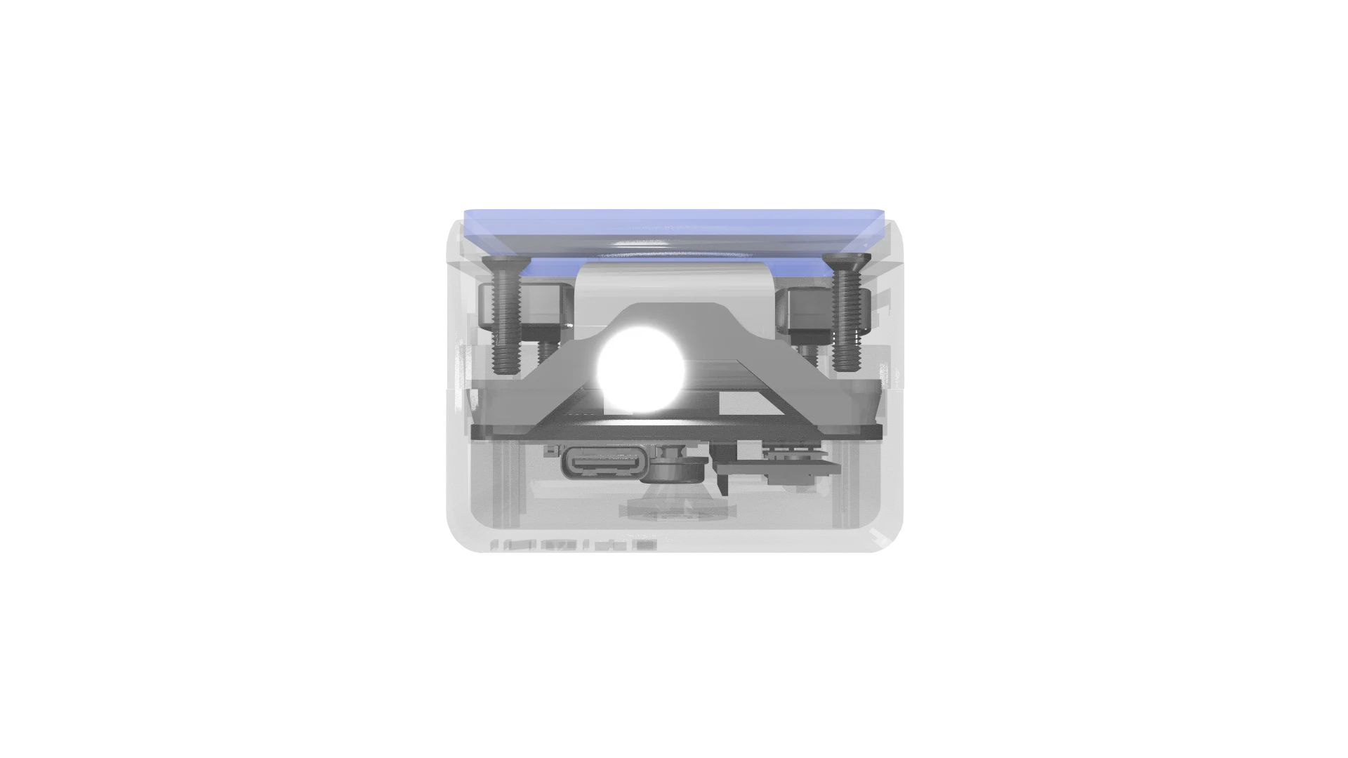 Incite device — CLEAR ACRYLIC view 3